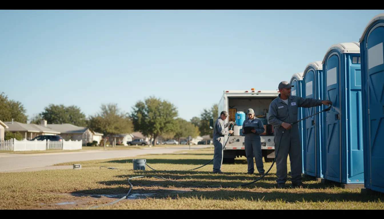 Long-Term Portable Toilet Rental in Essex, IL near me